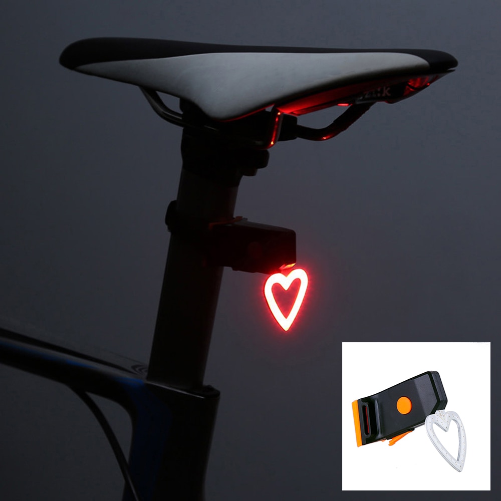 Fiets Multi Verlichting Modes Fietslicht Usb Led Fiets Light Staart Achter Fiets Verlichting Voor Bergen Bike Zadelpen
