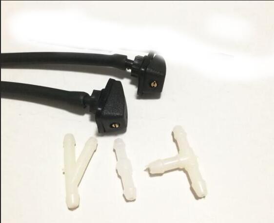 Para huatai santa fe terracan bocal de limpador de cobertura frontal pára-brisa dianteiro modificação ventilador-em forma de bico de automóvel