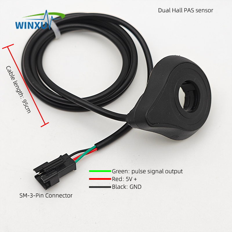 E-bike PAS Sensor 12 Magnet Dual Hall Pedal Assist... – Grandado