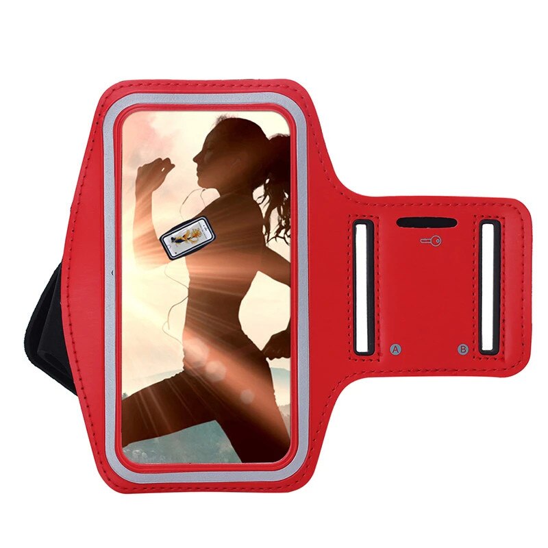 Braçadeiras de telefonia móvel ginásio correr desporto arm band para zte blade A610 A910 V7 V7 V7 Max Lite proteger Caso Braçadeira Ajustável