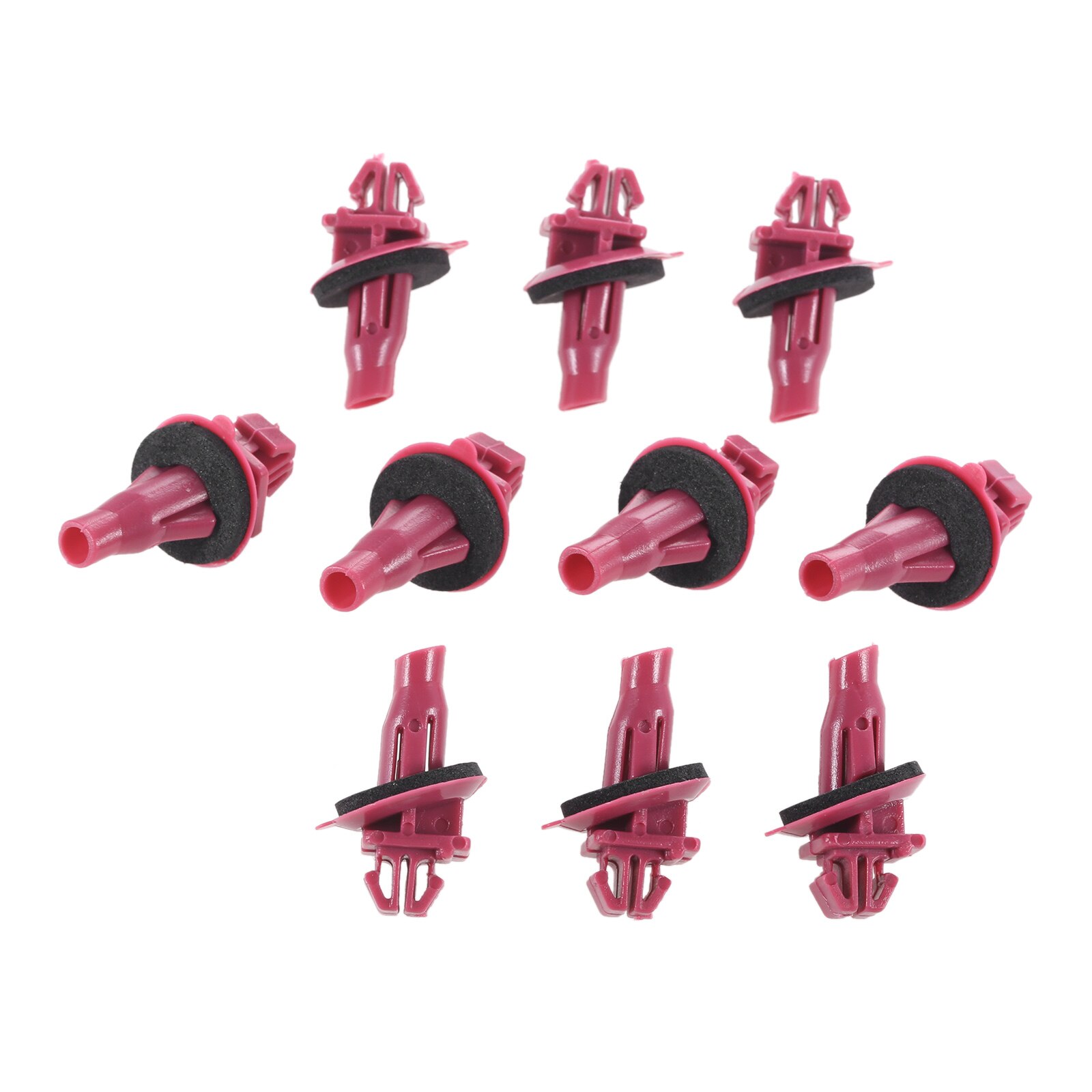 Clips de fixation en plastique pour voiture, 10 pièces, pour Toyota Land Cruiser Prado, moulage latéral extérieur, garniture, 75881 – 60010