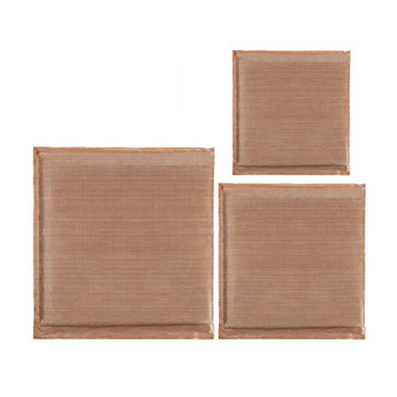 3Pcs Warmte Pers Kussen Herbruikbare Hittebestendige Warmte Drukken Transfer Kussen Voor Warmte Pers Project (15x12in, 10x10in, 5x5in)