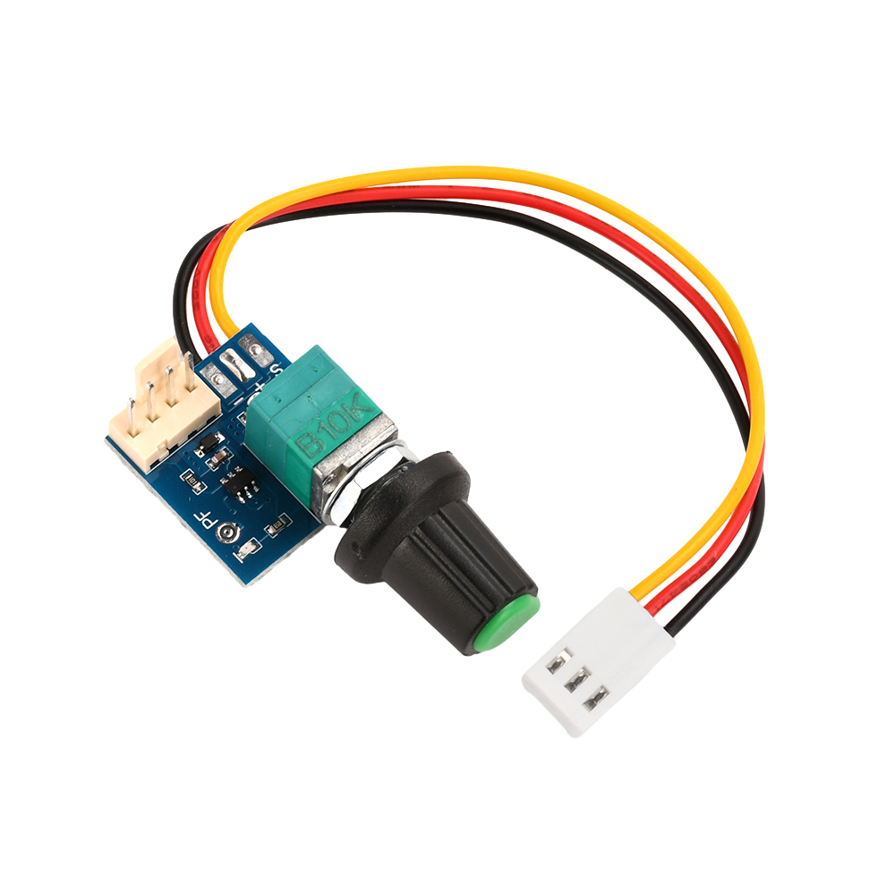 DC 12 V PWM-Geschwindigkeitsregler, Lüftergeschwindigkeitsregler, 4-Draht-Computer-Temperaturregler, Schalter für PC, CPU, Kühler, Lüfter, manueller Anschlag