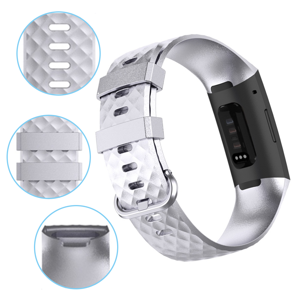 Silikonarmbänder für Fitbit aufladen 4, Fitbit aufladen 3 SE, Ersatzarmbänder für aufladen 4 3 Smartwatch-Zubehör