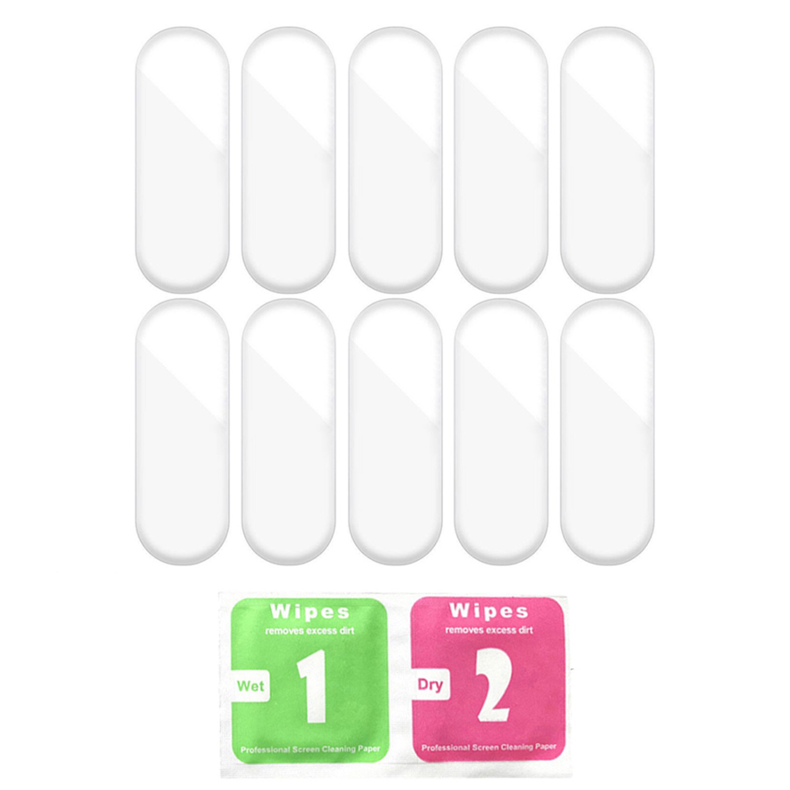 Set Tpu High Definition Nano Zachte Film Voor Mi Band 5 Zachte Flexibele Volledige Dekking Screen Protector Clearity Scratch-slip: 10pcs
