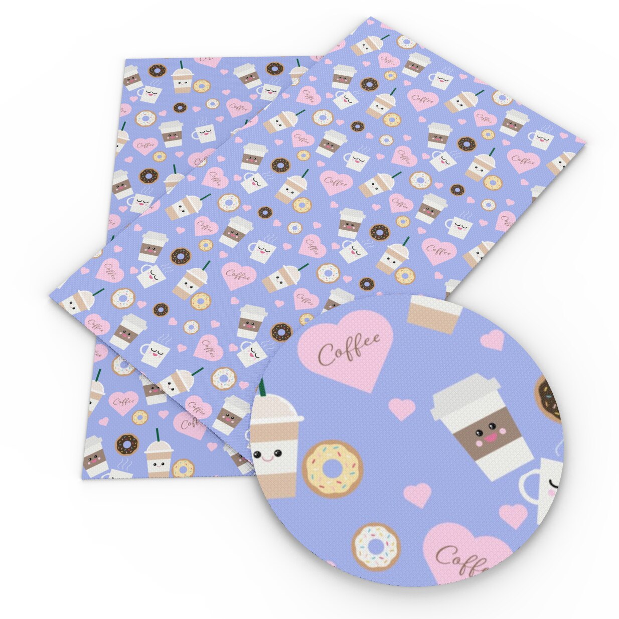 20*34cm Cartoon Character Faux Leather Sheets in Crafts Synthetic Leather Fabric for Bow DIY Handmade Materials,1Yc9444: 1071583001