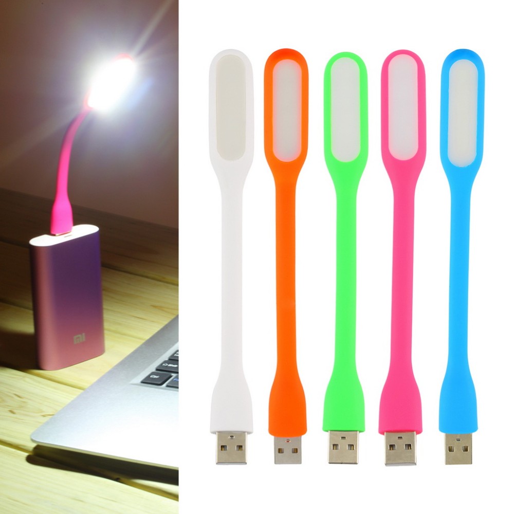 Mini USB Fan Flexible Portable Fan and USB LED Light Lamp For Power Bank & Notebook & Computer Laptop