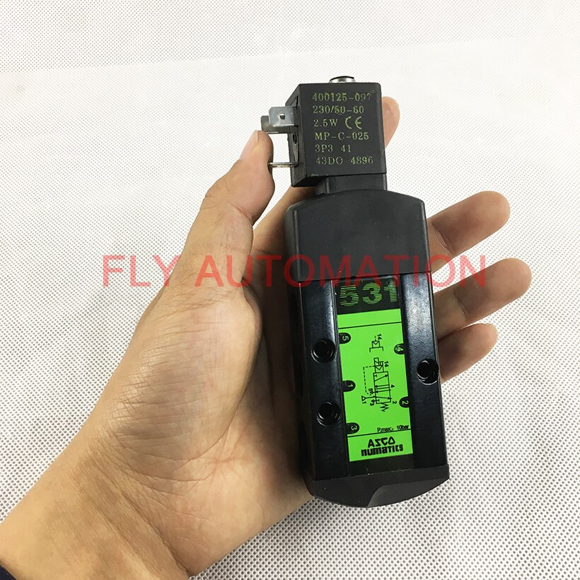 SCG531C017 G531C017 ASCO 531 Series 1/4 Inch Aluminium High Flow Solenoid Valve
