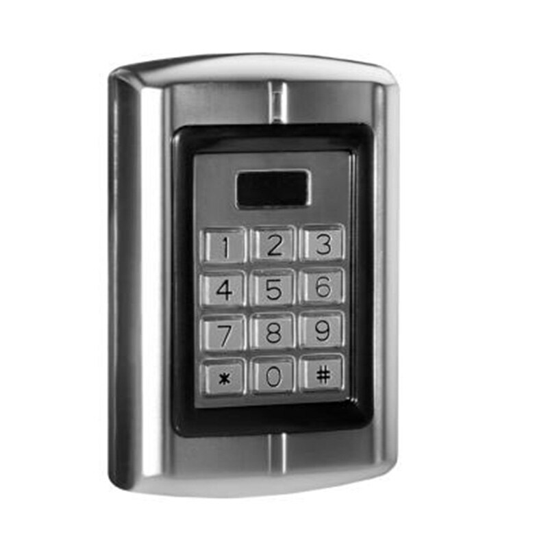 Proximity card reader R3-K Metal waterproof PIN reader Support PIN keypad Wiegand 26 output IP65