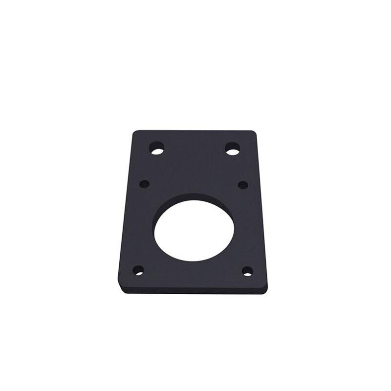 1PC NEMA 17 42-Series Stepper Motor Mounting Plate Fixed Plate Bracket for 3D Printer CNC Parts fit 2040 Profiles: black