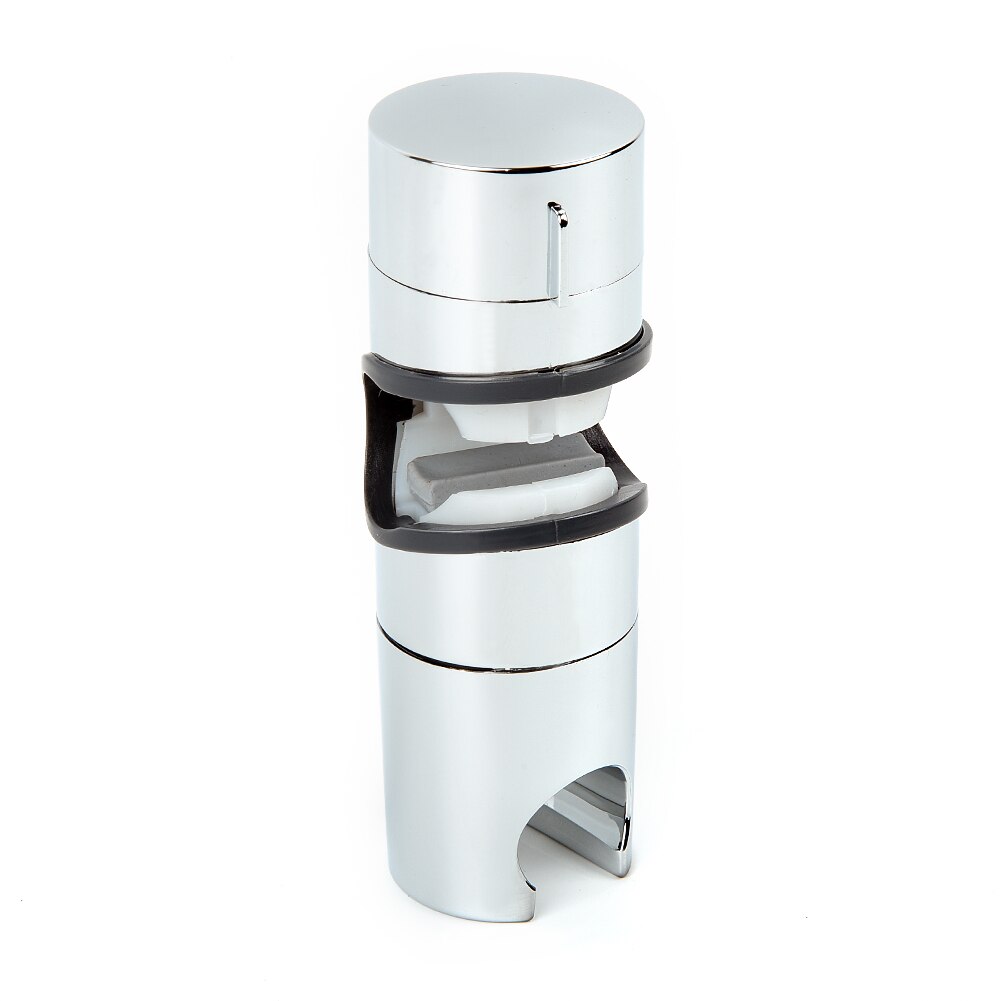 20-25mm Universal Adjustable Shower Rail Slider Bracket Replacement Chrome Shower Head Rail Slider Adjustable Holder