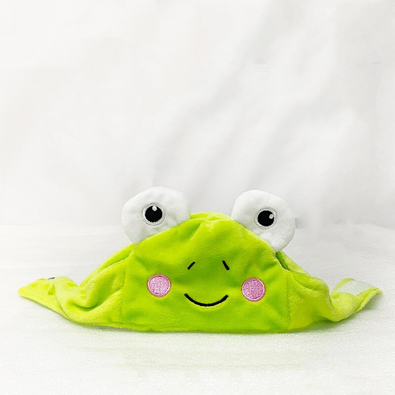 Cute Hats Pet Hat Halloween Funny Pumpkin Hat Cute Pet Animal Costume Headgear Dog Cat Personality Dog Supplies: frog / M