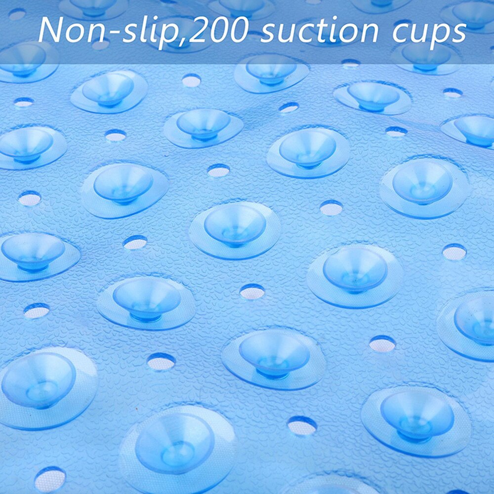 40*100Cm Mat Bad Badmat Pvc Grote Bad Veiligheid Douche Antislip Badmatten Met Zuignap cups Floor Mat