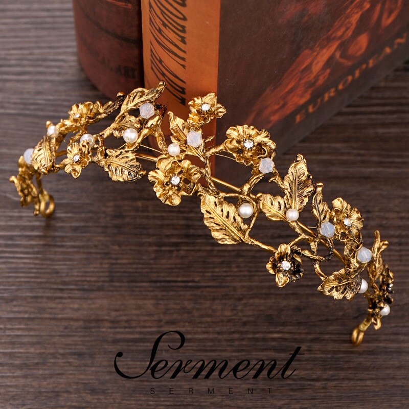 SERMENT Boda de Princesa, Tiara nupcial para dama de honor, corona, joyas de zirconio de cristal para niñas, accesorios para el cabello, corona de cumpleaños para novia