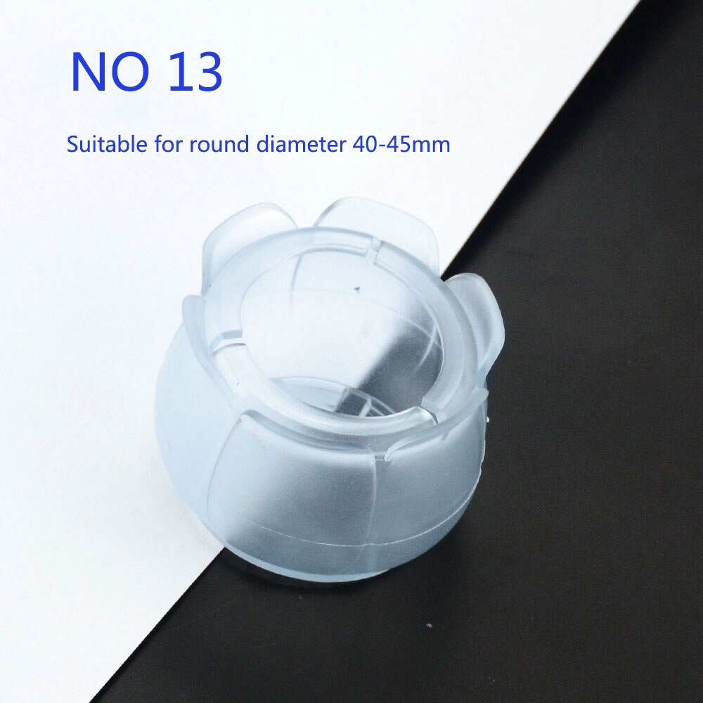 4 Stks/partijen Tafel Stoel Been Mat Siliconen Antislip Stoel Been Caps Voet Bescherming Cover Pads Houten Vloer Protectors 12/24/32Pcs: NO.13