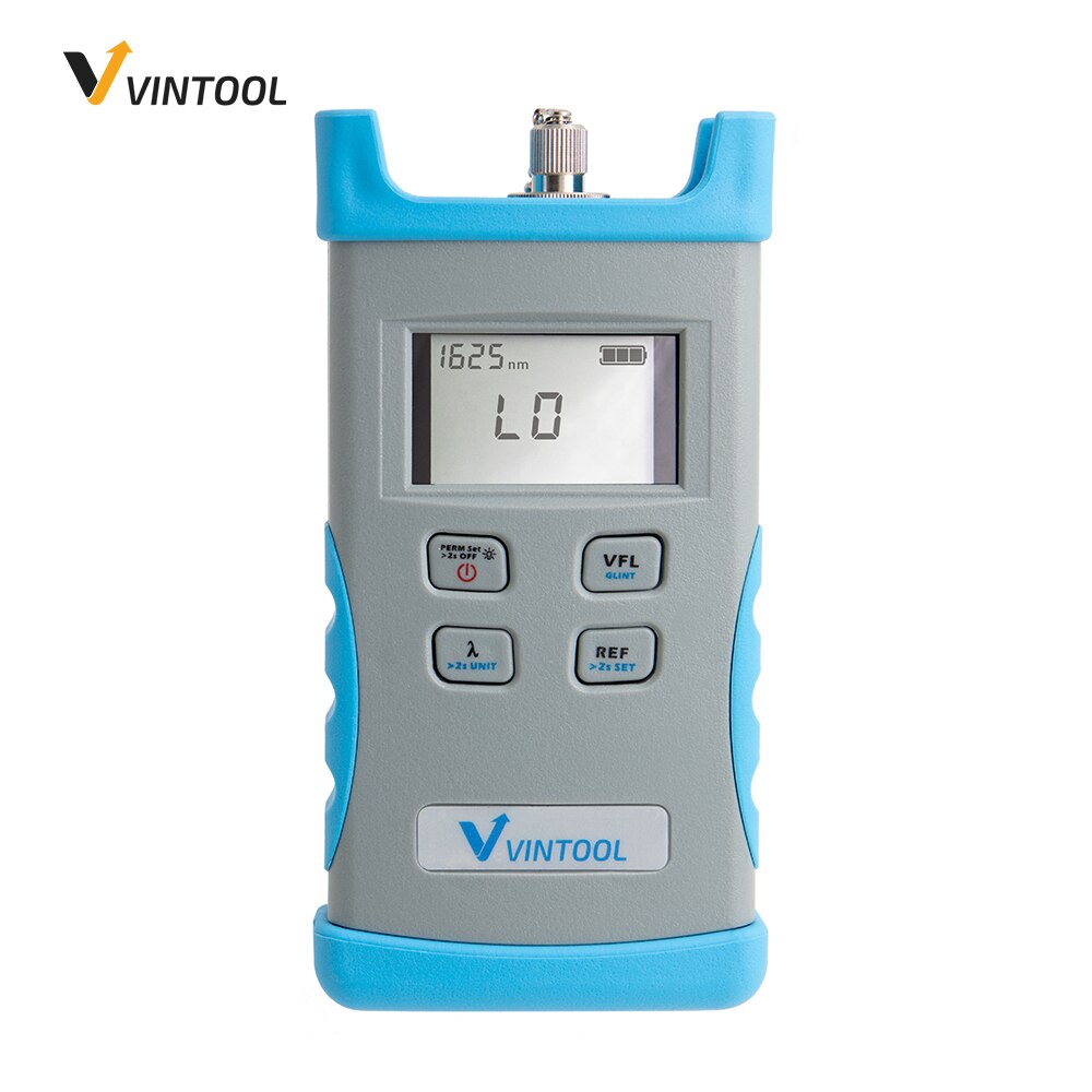 Glasvezel Power Meter Fc & Sc Verwisselbare Adapter -50 ~ + 26dBm Ftth Fiber Kabel Tester