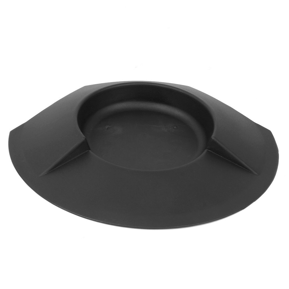 6pcs Plastic Golf Putting Cup Practice Home Backyard Training Accessory (Black)