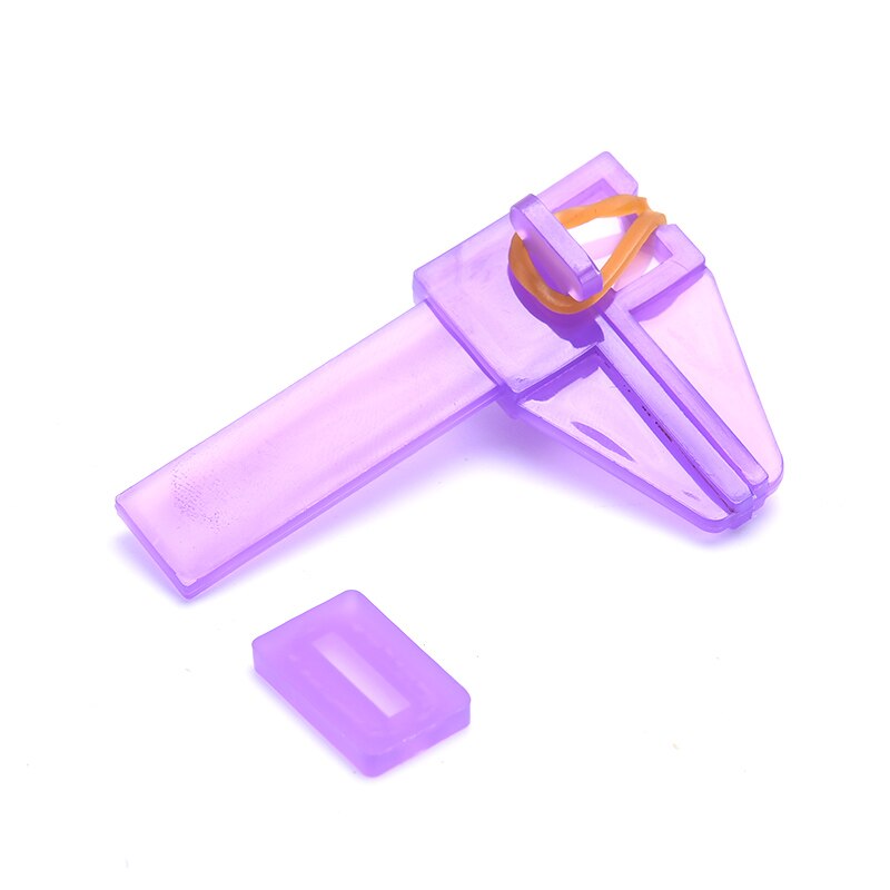 Nail Pinch Klem Houder Vinger Manicure Kit Acryl Uv Gel Curve Vaste Pincher 5 Kleuren 4.3X6.7Cm Houder voor Nagels Tip Tool Pinch