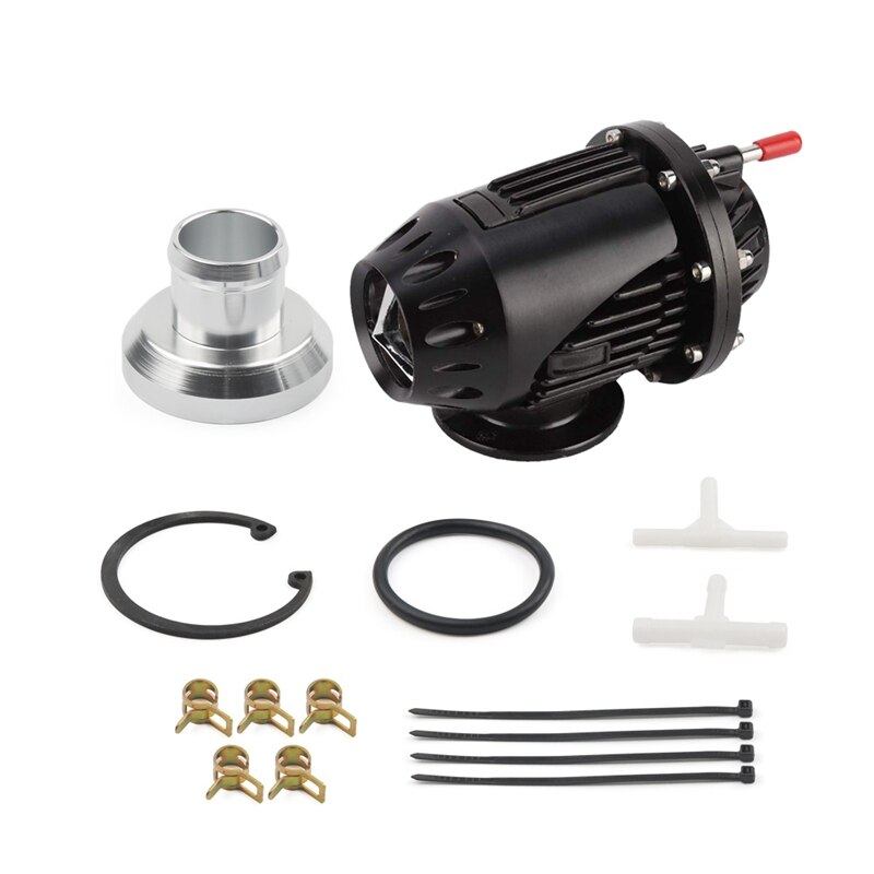 SQV4 Pressure Relief Valve, Universal Blow Off Valve Kit 71008-AK001 Black: Default Title