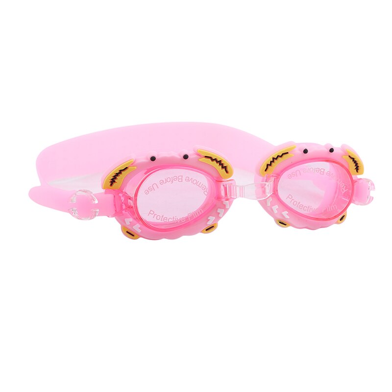 Kinderen Zwemmen Bril Cartoon Kids Zwemmen Caps Ear Plug Professionele Vis Krab Eyewear Arena Waterdichte Zwembril