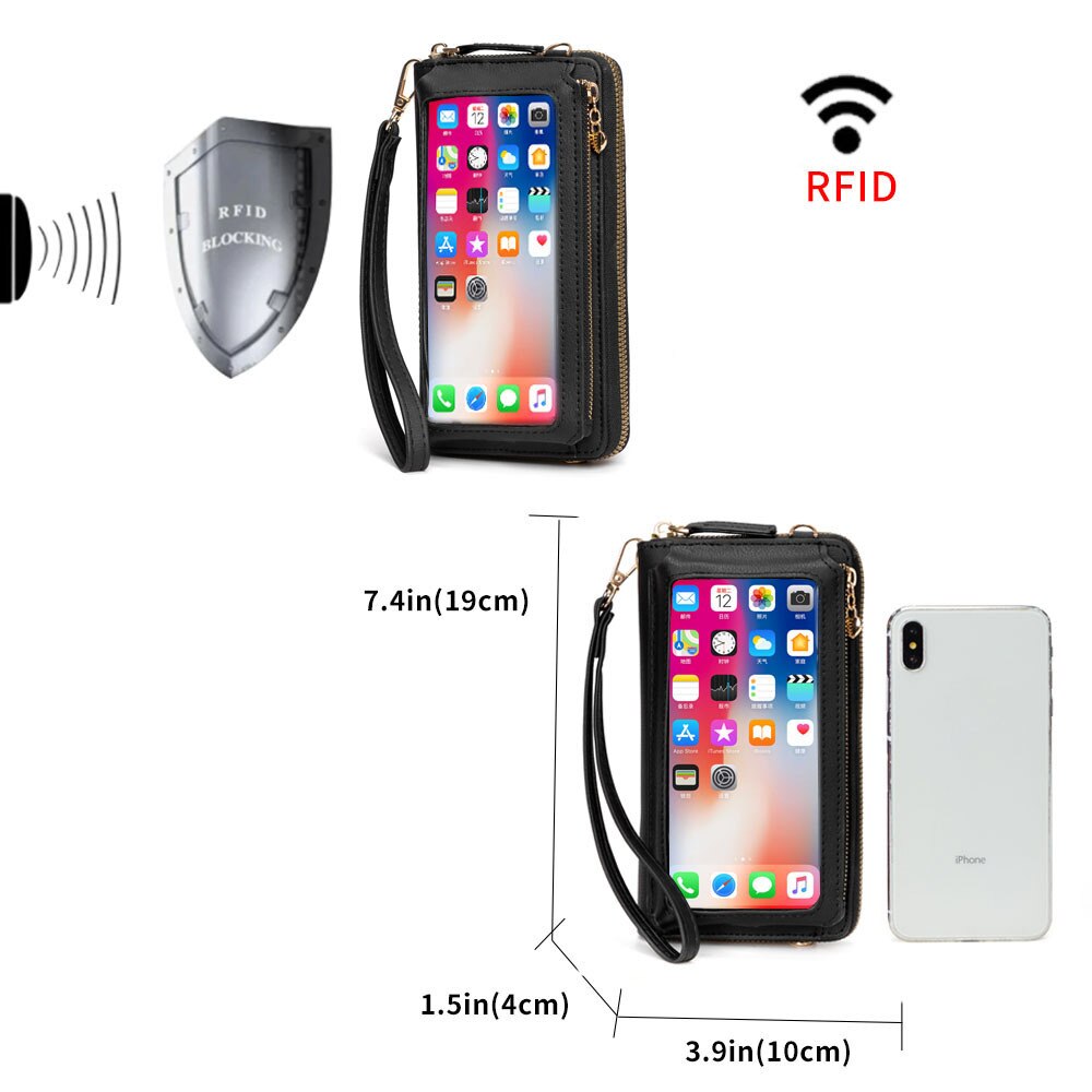 Rfid Women Phone Wallet