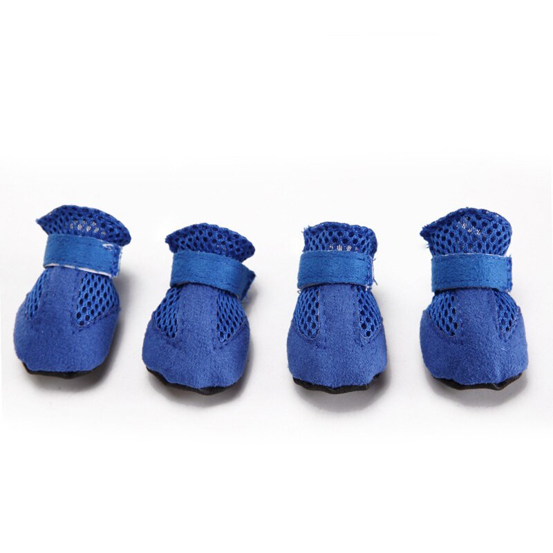 Mesh Ademend Schoenen Hond Huisdier Casual Schoenen Comfortabele Zachte Zolen Indoor Schoenen Teddy Schoenen Non-Slip Dragen-slip: Blauw / Xl