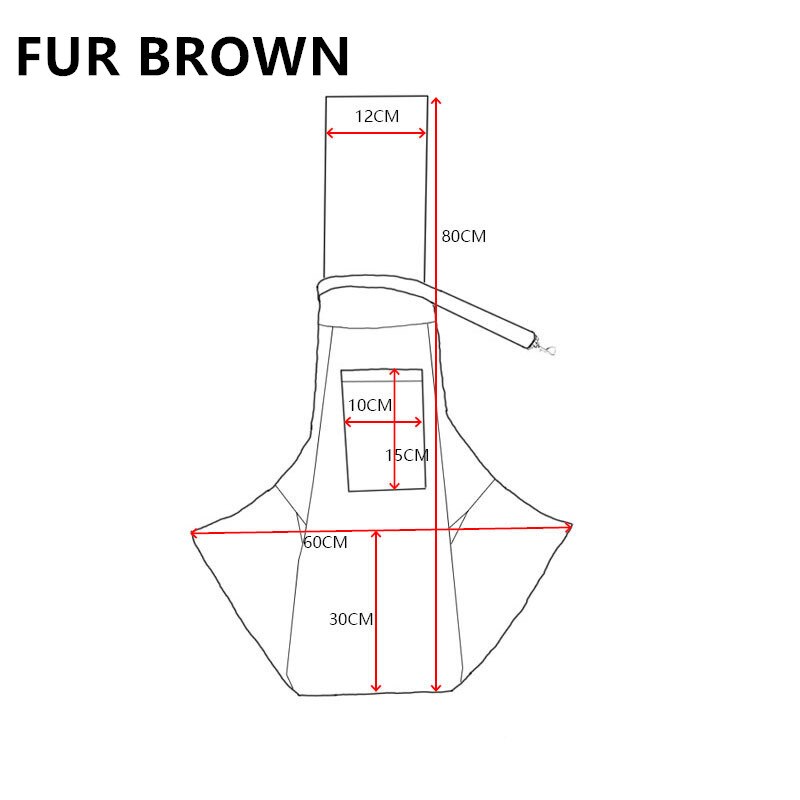 Écharpe de transport pour chien, produits de voyage en plein air, sacs à poignée d'épaule pour petit chien, chats, Chihuahua, accessoires pour chiens, PDZL23: FUR BROWN