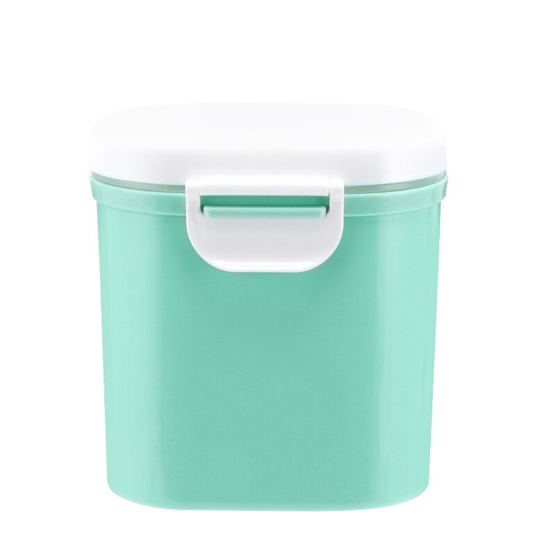 Portable Baby Milk Powder Container Infants Sealed Preservation Formula Food Storage Feeding Organizer PP Box T2148: LONG GREEN