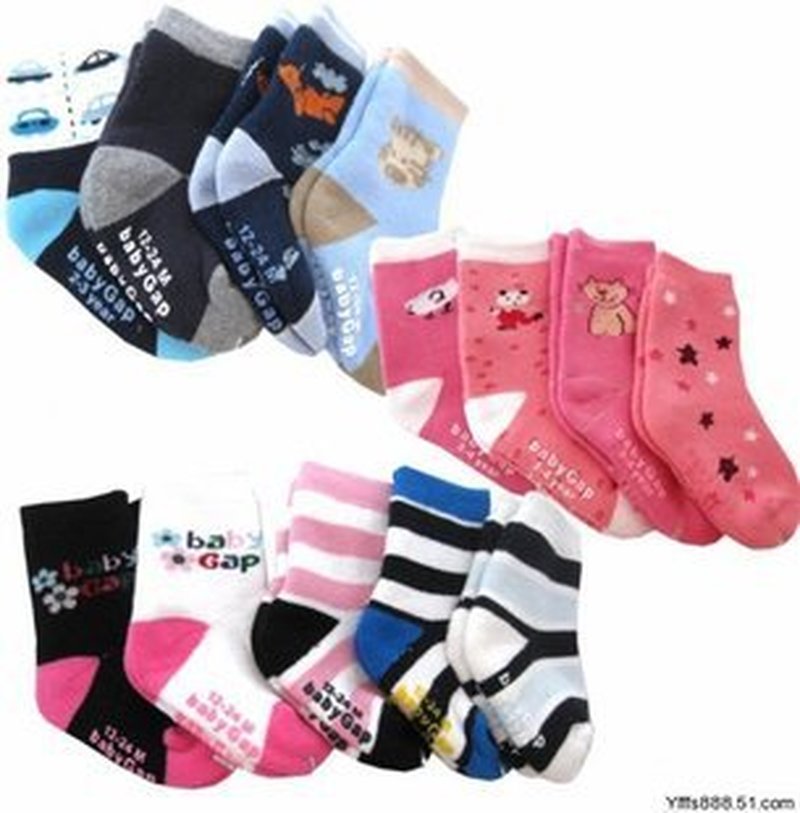 4Pairs/lot winter Socks / Cotton Socks Infant Models Thick Warm Socks / Baby Boy Atws0040