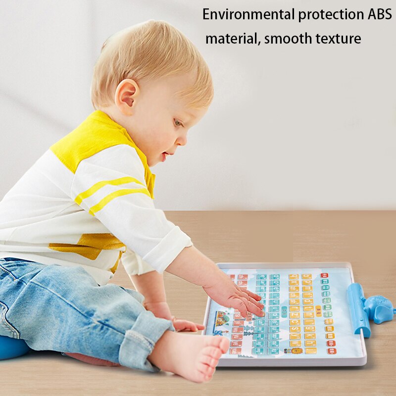 Rechargeable version of children's Chinese pinyin puzzle training wall chart early educational alphabet learning machine