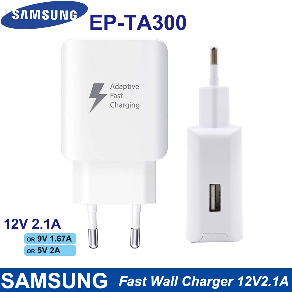 Samsung EP-TA300 EU Charger 25W 12V 2.1A Fast Wall Charger For Samsung Galaxy S10 S9 S8 Plus S7 Note9 8 7 FE Tab Note A S Series