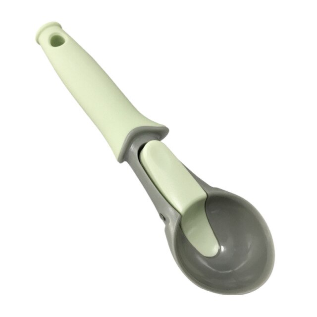 Ice Cream Spoon Fruit Watermelon Ball Ice Cream Spoon Cookies Dough Disher Spoon Handle Kitchen Accessories: Default Title