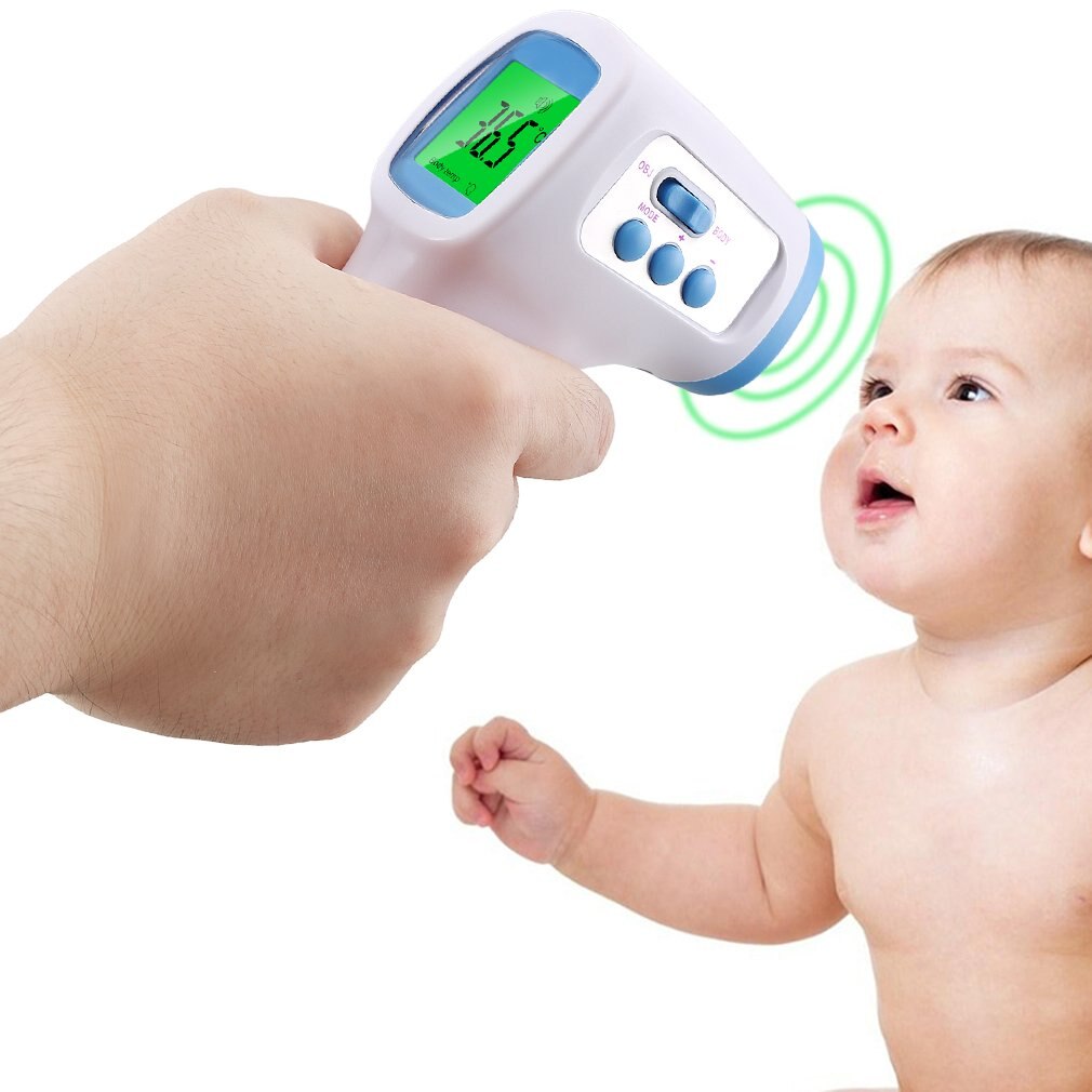 Non Contact Infrarood Voorhoofd Thermometer Voor Koorts Body Thermometer En Oppervlak Thermometer 2 In 1 Dual Mode Thermometer