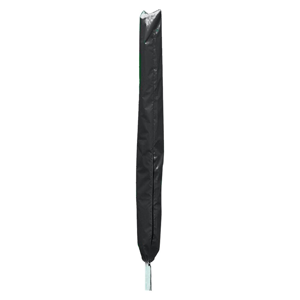 Cubierta protectora de rejilla de secado de paraguas para exteriores, secadora de ropa de agua 210D Oxford con revestimiento de tela para patio de jardín 66.14x11.81 pulgadas: Black