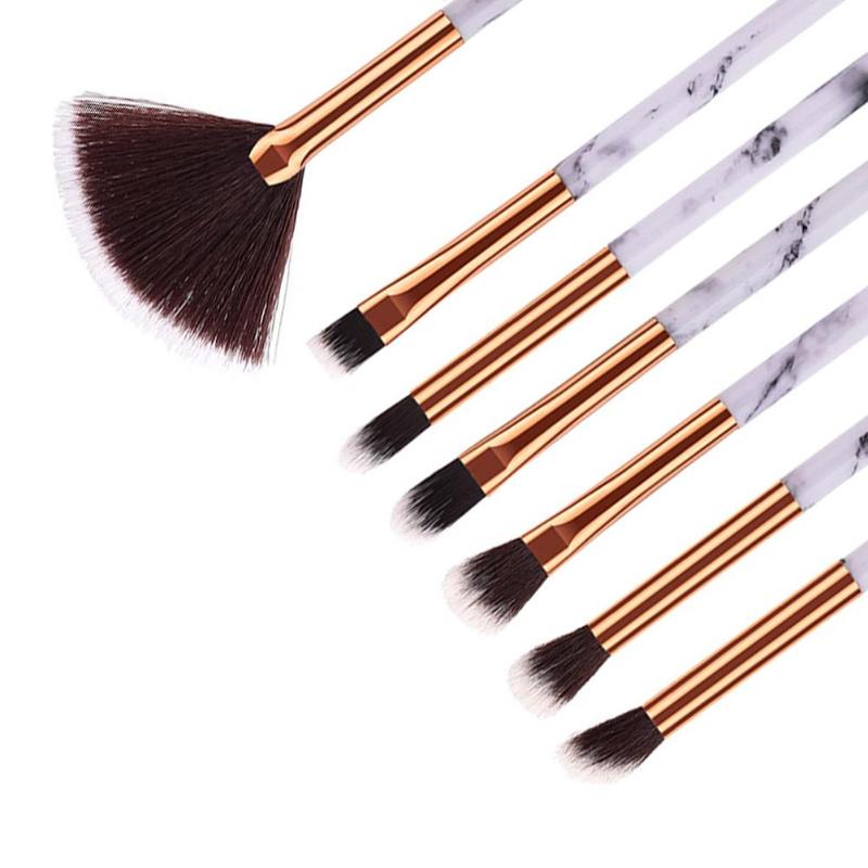 1/6/10Pcs Marbling Makeup Brushes Kit Marble Pattern Brush Set Eye Shadow Beauty Make Up Brush Cosmetic Tools