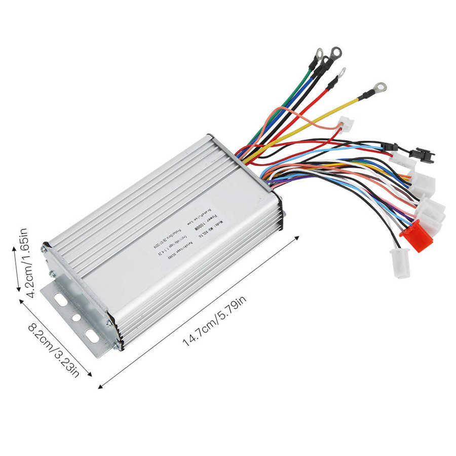 Controlador de Motor sin escobillas, 48V, 1000W, tasa de fallo baja para bicicleta eléctrica, Scooter