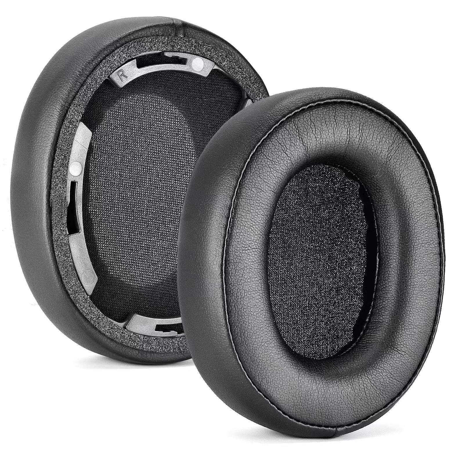 Ohrpolster für Audio- Technica ATH-SR50BT ATH-SR50 BT Headset Ersatz hochwertige Lederohrabdeckungen Ohrpolster Ohrenschützer: Schwarz