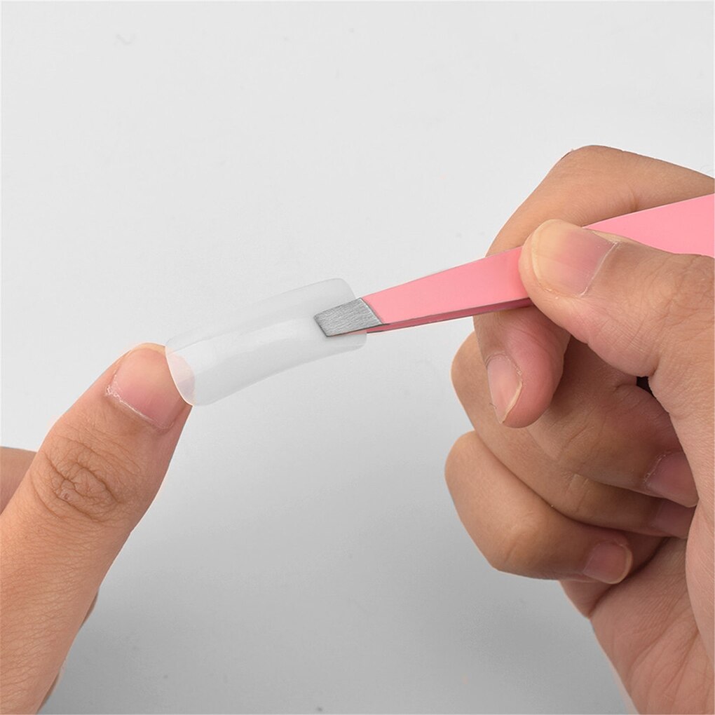 2 Sets Twee In Een Tweezerman Pincet Rvs Beauty Tool Zwart Roze Draagbare Thuisgebruik Wenkbrauw Plucker