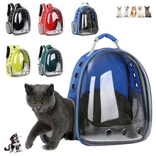 Astronauta Gato perro portador mochila bolsa de viaje bolsa de la cápsula espacial transpirable al aire libre bolsa de transporte