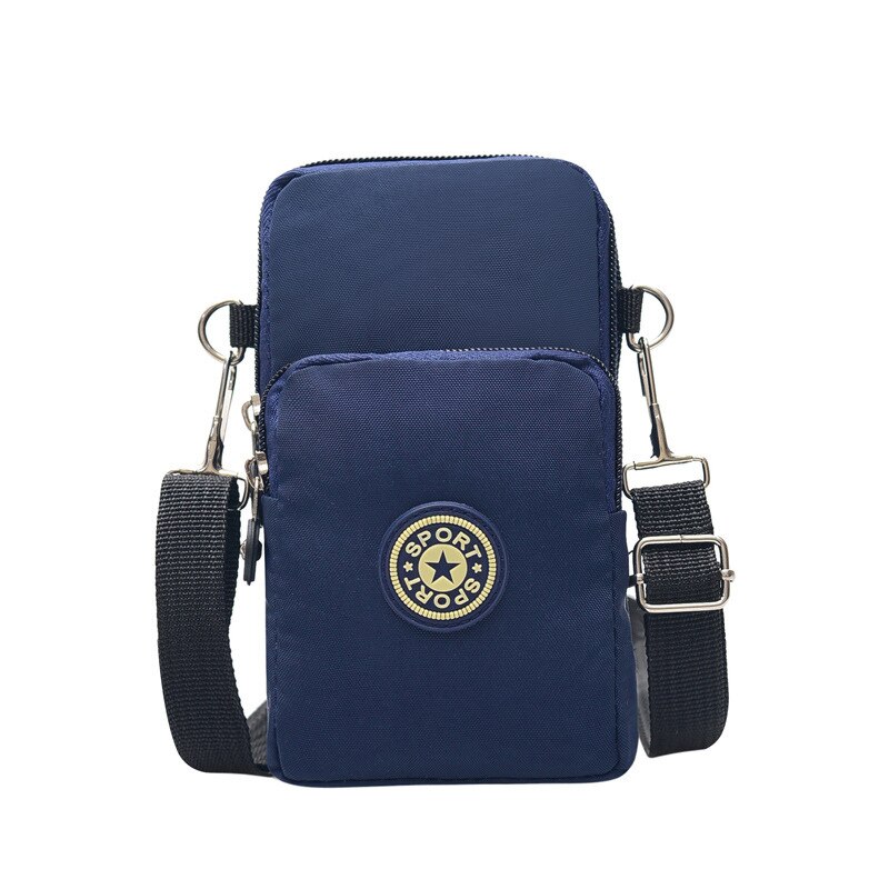 Womens Cross-Body Cell Phone Shoulder Strap Wallet Pouch Purse Mobile Phone Bags TOO789: Blue