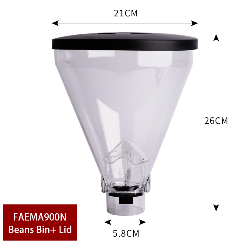 Coffee Beans Grinder Bean Bin Grinder Hopper For FEAMA Mazzer 900N/HC600/600AE/RF64 Household Coffee Grinder Accessories Tool: Set Of Beans Bin
