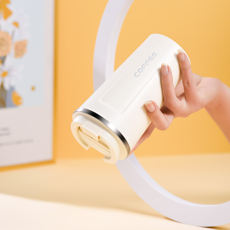 GIANXI Stainless Steel Coffee Cup Thermos Mug Leak-Proof Thermos Travel Thermal Vacuum Flask Insulated Cup Water Bottle