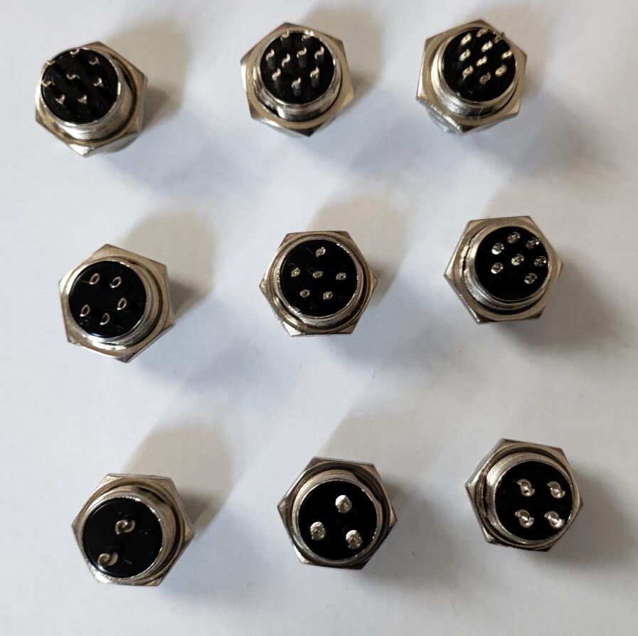 1Pc Gx16 Mannelijke/Vrouwelijke Luchtvaart Connector 2Pin 3Pin 4Pin 5Pin 6Pin 7Pin 8Pin 9Pin 10Pin Circulaire Socket