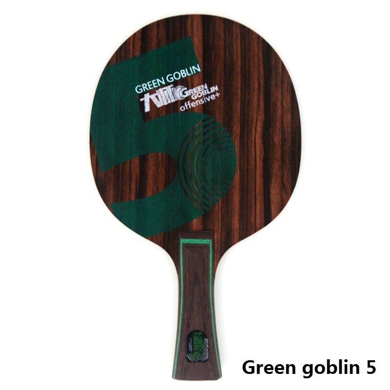 Vriendschap 729 Master serie tafeltennis racket Green goblin 5/7 Ebbenhout ebbenhout 5 7 OFFENSIEVE aanval: Black goblin 5 FL