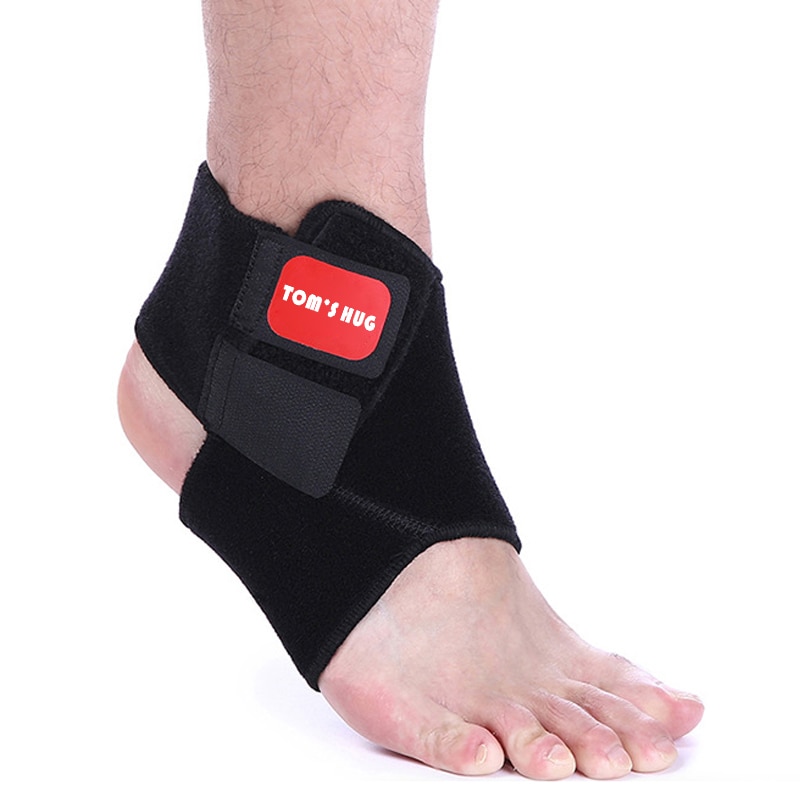 Tobillera presurizable con soporte cálido para el tobillo, Tom's Hug, deporte, bicicleta, gimnasio, Anti pulverización, tobillos, protección, cuidado de enfermería, color negro, 1 Uds.