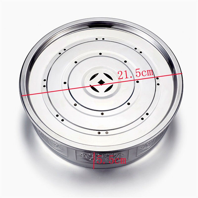 Tea tabl Tray Chinese Stainless Steel Tea Tray Household Tea Board Chahai /Tea table Chinese tea tools tea tray: 21.5x5.5cm