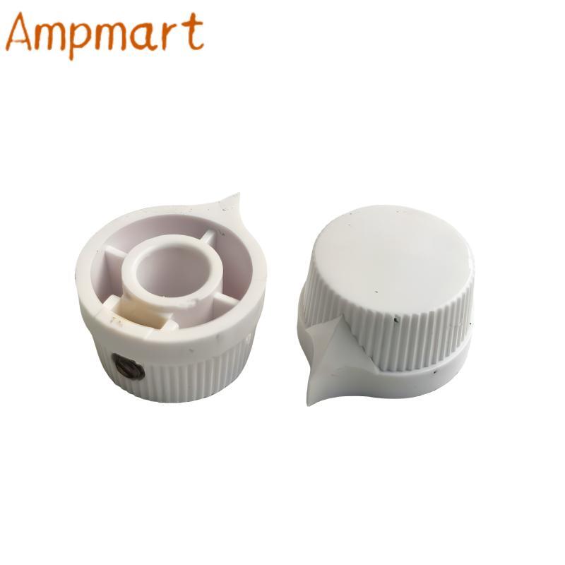 17x11MM Muovinuppi - Kitara Vahvistin Nuppi - Potentiometri Kytkin Nuppi - Efekti Säätö Nuppi - Sisäreikä 6.4MM: Valkoinen