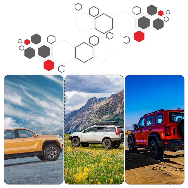 Adesivi per Auto a nido d'ape grafica del corpo laterale a nido d'ape decalcomanie per Auto uniche impermeabili Tuning decorazione automatica resistente alla temperatura per SUV