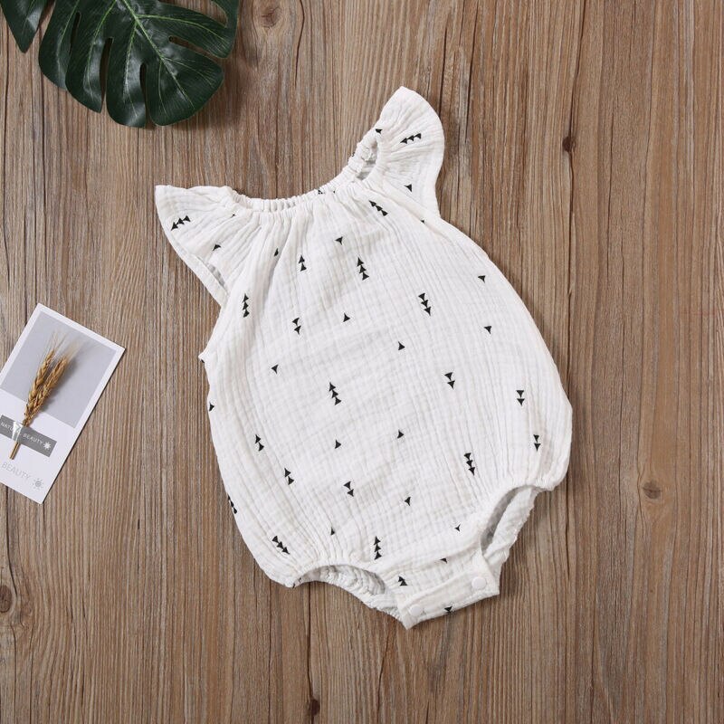 Baby Sommer Kleidung Kleinkind freundlicher Baby Mädchen Blumen- Gesamt Gesamt Bodysuit Baumwolle Leinen kurze Hose Kleidung