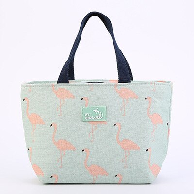 Xizou Lunch Tas Voor Vrouwen Grappige Cartoon Kids Bento Cooler Tassen Flamingo Thermische Ontbijt Eten Doos Draagbare Picknick Reizen: B